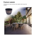 thumbnail image 4 of Advancent Maceta de loto para decoración del hogar, accesorios grandes decorativos para el hogar, patio, drenaje de orificio interior, suministros de Jardín y Patio 300 sin agujero Advancent HA084151-04, 4 of 6