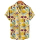 thumbnail image 2 of Camisas de helado divertidas con estampado 3D para hombre, camisas de playa de talla grande de manga corta de verano, blusas hawaianas con solapa para vacaciones, ropa para hombre, 2 of 5