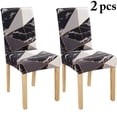 thumbnail image 2 of Housse de Chaise 2PCS Chaise Extensible Créative Housse de Chaise de Salle à Manger, 2 of 7