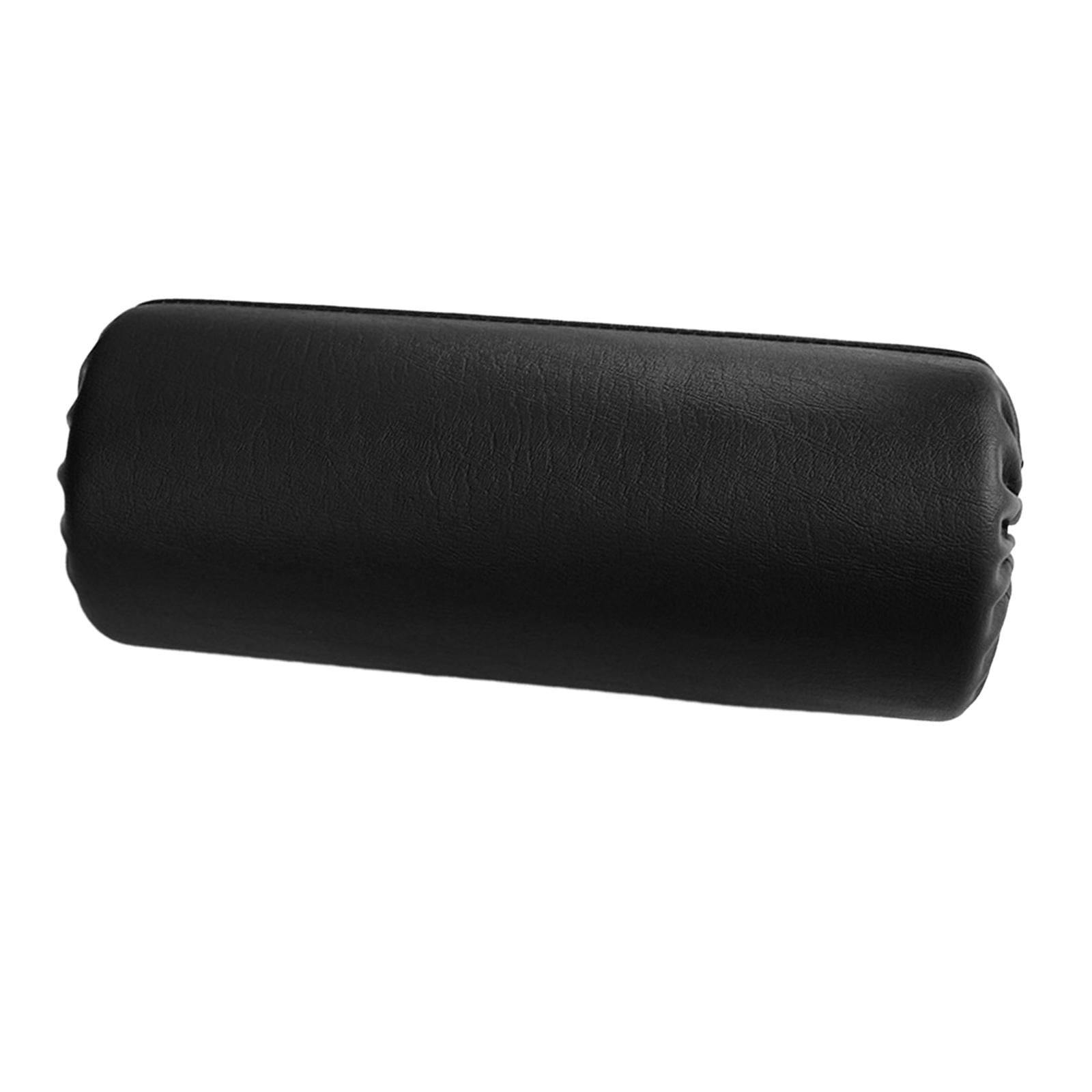 Baoblaze Foam Foot Pad Roller PU Leather for Home Gym Exercise Equipment Weight Bench Black