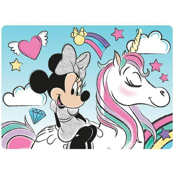 Minnie Mouse "Rainbow Smiles" Placemat