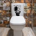 thumbnail image 2 of Jinsinto Toilet Stickers Creative Decoration Removable Stickers, 2 of 5