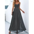 thumbnail image 3 of PRETTYGARDEN Women's Floral Maxi Dress Summer Outfits Spaghetti Strap Flowy Long Sundress Beach Vacation Boho Dresses, 3 of 10