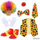 thumbnail image 1 of Disfraz de payaso de Halloween para adultos, traje de actuación, traje de payaso, traje de peluca de cosplay, 1 of 4