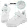 thumbnail image 4 of Ecetana Kids Sneakers Lightweight Breathable Mesh Sports Running Shoes for Boys Girls, 4 of 5