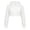 White, variant on Ladies Mesh Cover Up With Sun Lightweight Sheer Hooded Beach Overlay For Breathable Casual Swimwear