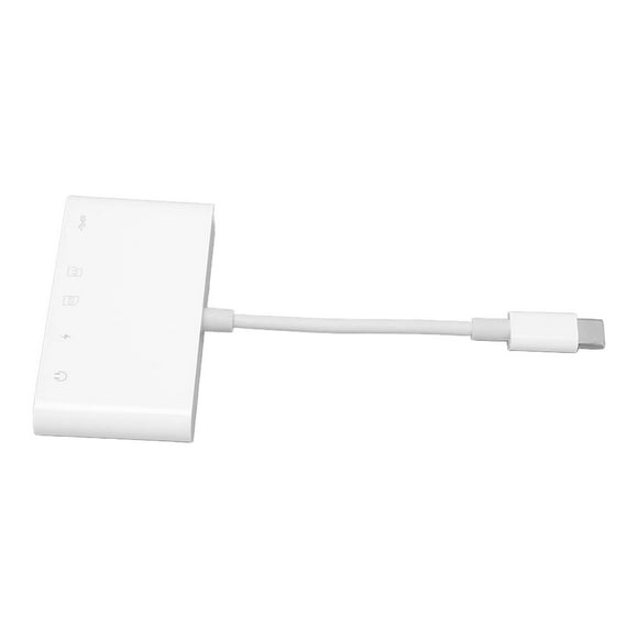 Concentrador USB C 5 en 1 Bling Bling de material ABS