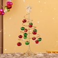 thumbnail image 1 of Mini árbol de Navidad con forma de campana de hierro, simulación de escritorio, árbol de Navidad, ventana, fiesta, decoraciones navideñas, 1 of 6