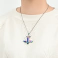 thumbnail image 4 of Airplane Cremation Pendant Small Urns For Ashes Keepsake Urn Necklace, 4 of 5
