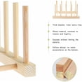 thumbnail image 3 of Estante de almacenamiento multifuncional, organizador de tabla de cortar de bambú de tamaño compacto para un secado rápido, material ecológico fácil de limpiar, se adapta perfectamente a espacios, 3 of 5
