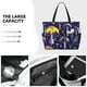 thumbnail image 3 of Fotbe Floral Hippie Mushrooms Bolsa de Viaje para Playa - Resistente al Agua, Bolsa Tote de Gran Capacidad y Ligera con 7 Bolsillos para Mujeres y Hombres, 3 of 7