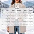 thumbnail image 6 of JOANKDMI Winter Wool Blend Pea Coat for Women Elegant Notched Lapel Single Breasted Mid-Length Trench Coat Casual Fall Office Dressy Outerwear Overcoat with Pockets, 6 of 7