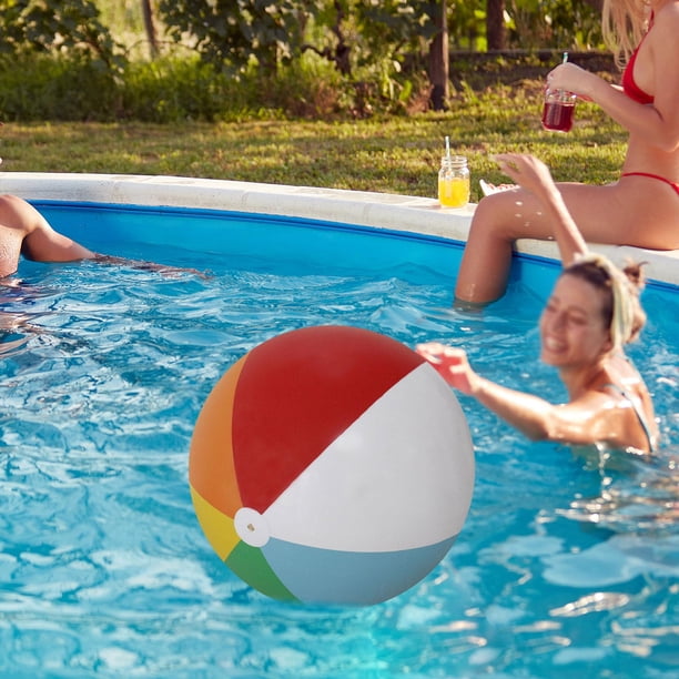 Pelota De Playa Gigante Inflable 1.5 Metros – Jumbo Para Piscina, Playa Y Fiestas, Con Válvula Antidesinflado