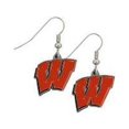 thumbnail image 2 of Wisconsin Badgers Dangle Earrings - Special Order, 2 of 2