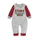 thumbnail image 2 of Pijamas familiares europeos con estampado navideño de moda, traje para padres e hijos, monos de poliéster para bebés., 2 of 3