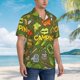 thumbnail image 3 of Fotbe Camping 1 Camisa Hawaiana para Hombre Unisex – Camisa Casual de Verano con Botones de Manga Corta de Algodón y Lino,X-Large, 3 of 7