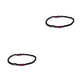 thumbnail image 3 of Tobilleras con cuentas de arroz coloridas Qarigey tobilleras multiusos bohemias hechas a mano 2piezas, 3 of 6
