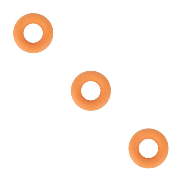 Yuarrent Hand Silicone Round Fitness Hand Trainer Antideslizante Portable Muscle Training Ring, Orange Type1 NO1 Yuarrent CBP155265