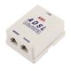 thumbnail image 1 of RJ11 6P2C Telephone Phone Networks Modem Splitter Adapter for Connecting ADSL Cable to Telephone Line, 1 of 3