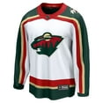 thumbnail image 2 of Men's Fanatics  White Minnesota Wild 25th Anniversary Breakaway Jersey, 2 of 3