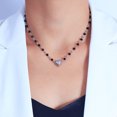 thumbnail image 4 of Guardurnaity Collar Corazón Amor Colgante magnético Joyas Gargantilla con cuentas Accesorios de moda Mujer Elegante Regalo exquisito Ropa, zapatos y accesorios Miscelánea, 4 of 6