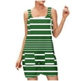 thumbnail image 2 of Gspmoly Short, Short Short pour Femme, Short d'Été Confortable et Décontracté pour Femme à Bretelles, Short Imprimé avec Poches, Combinaison de Randonnée pour Femme, Économies, Vert, TTG, 2 of 5