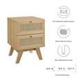 thumbnail image 5 of Modway Mod-7050-Oak Soma 2-Drawer Nightstand Oak, 5 of 5