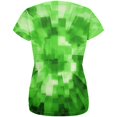 thumbnail image 2 of World Game Builder Forest Blocks All Over Womens T Shirt, 2 of 2