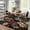 Multicolor, variant on BLEUM CADE Boho Floral Area Rugs for Living Room 5x7, Washable Soft Faux Wool Rug Carpet for Bedroom