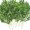 Green, variant on Artificial Italian Ruscus Greenery Stems 20 Pack Green Faux Leaf Garland Branches