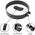 thumbnail image 3 of ABPETE Egg Rings 8 Packs Stainless Steel Pancake Molds And Egg Ring Set Nonstick Round Egg And Omelet Molds for Frying Eggs And Muffins (Set of 8), 3 of 10