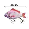 thumbnail image 1 of VIB 3D Soft Fishing Lures Dynamic Swimbait Vibration Sinking Sea Fishing Baits, 1 of 10