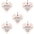thumbnail image 1 of Kcavykas Cœur, Souvenir, Ornement, Signe, Ornement Commémoratif en Forme de Cœur Suspendu Décorations Commémoratives, 1 of 1
