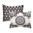 thumbnail image 2 of Chic Home Miranda 4-Piece Reversible Abstract Quilt Set, King, Black, 2 of 2