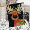 thumbnail image 4 of Briarwood Lane Reindeer in Lights Christmas House Flag, 4 of 4