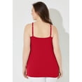 thumbnail image 3 of Catherines Women's Plus Size Suprema Cami With Lace, 3 of 6