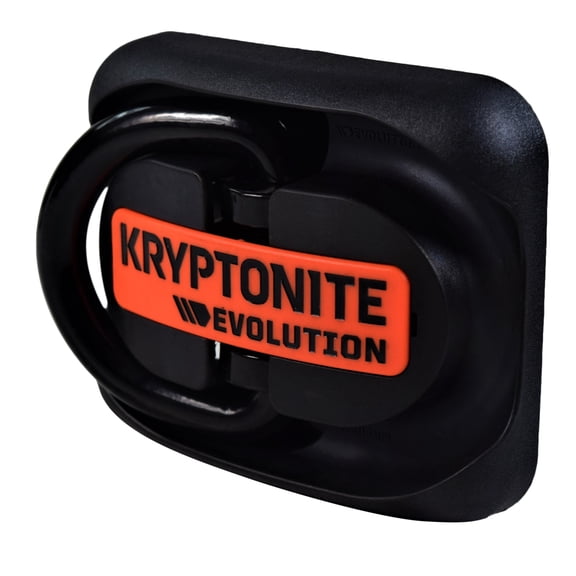 Kryptonite Evolution Ground Anchor 2.09 lbs. - Permanent Locking Point for Use Indoors or Outdoors to Keep Bicycles; E-Bikes; Scooters Safe (004738)
