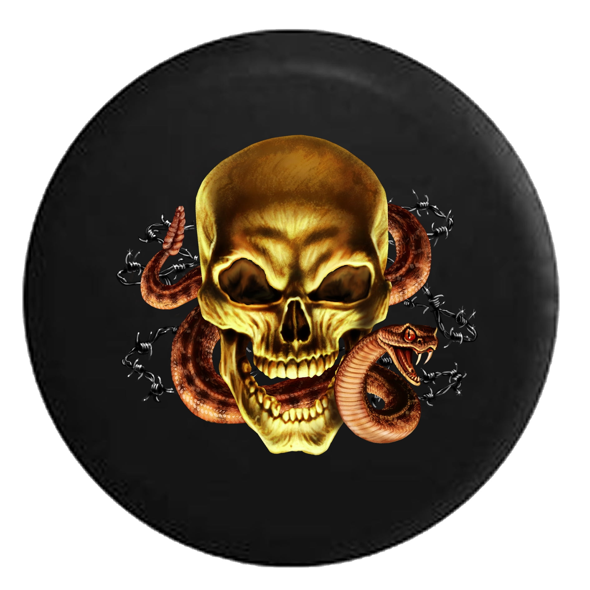 glowing skull