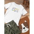 thumbnail image 3 of Cute Storybook Dinosaurs T-Shirt Toddler -Image by Shutterstock,  2 Toddler, 3 of 4