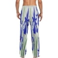 thumbnail image 3 of Blue Iris Men's Pajama Pants Lightweight Sleepwear Bottom Lounge Pants, 3 of 6