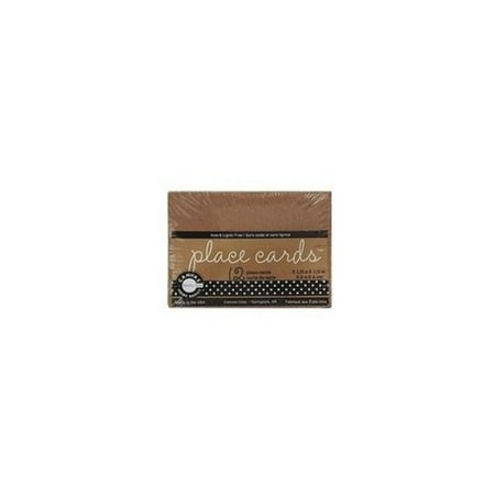 Include Envelopes - Canvas Corp Packaged Cards and Envelopes (Place Cards Kraft) (3 Units Included)