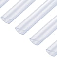 thumbnail image 2 of vidaXL 100 pcs Fence Strip Clips PVC Transparent, 2 of 2