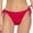 Red, variant on Women Standard Bikini Bottoms Full Coverage Bathing Suit Cutout Swim Low Rise Swimsuit Bottom(Black,S)