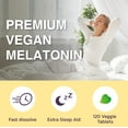 thumbnail image 4 of Lovita Melatonin 12mg Fast Dissolve Tablets, with Vitamin B6, L-Theanine, and 5-HTP for Sleep Support – 120 Vegetarian Tablets (Pack of 3), 4 of 7