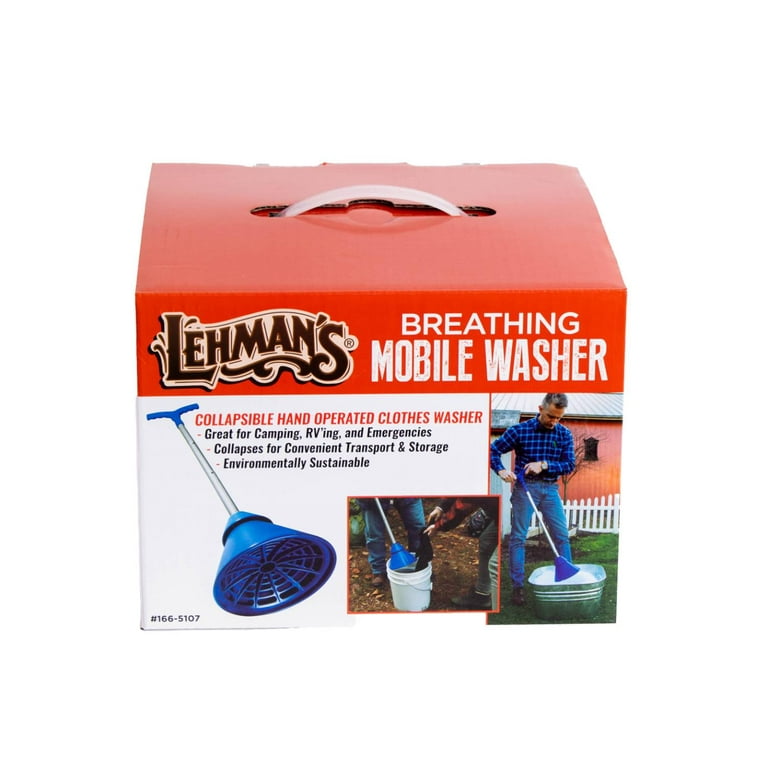 Kit for Hand Washing Clothes  Bucket & Plunger Laundry Washer