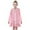 Pink, variant on RTKFRFLM Girls Long Sleeve Beach Cover-Up with Hood Children's Absorbent Terry Cloth Bathrobe and Swimsuit Wrap Toddler Hooded Beach Towel Poncho Dress for Swimming and Vacation Soft Fabric