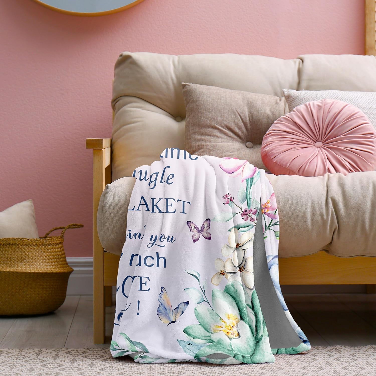 Sister Birthday Gifts - Birthday Gift for Sister from Brother Sister - Happy Birthday Sisters Throw Blanket