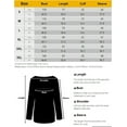 thumbnail image 2 of STARVNC Women Solid Color V Neck Long Sleeves Sweatshirt with Pockets, 2 of 7