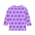 thumbnail image 5 of YUNAFFT T-shirts Décontractés Créatifs pour Enfants Manches 3/4 Col Rond Unisexes Confort Élégant, 5 of 5