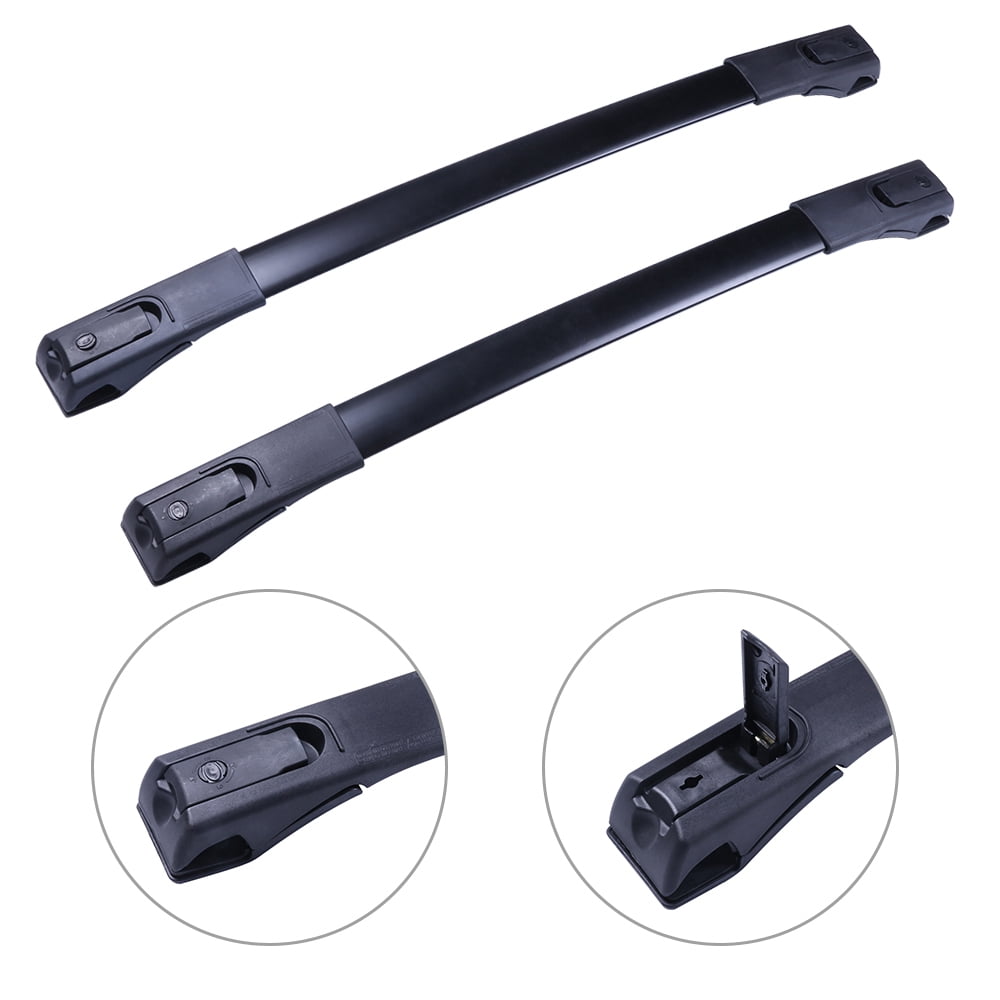 SCITOO fit for 2013 2014 2015 2016 2017 2018 for Toyota RAV4 Sport Utility Aluminum Alloy Roof Top Cross Bar Set Roof Rack Rail